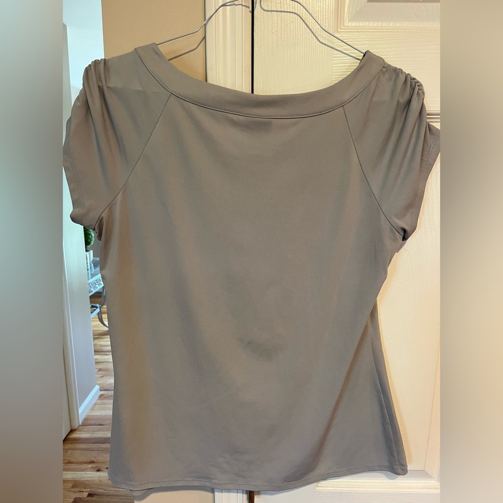 Worthington Gray Women's Top - Picture 2 of 3